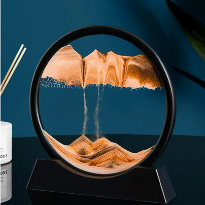 3D Sandscape Hourglass